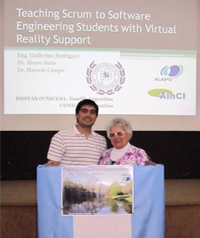 Mrs. Delia and Prof. Gullermo Rodriguez :: ISISTAN Research Institute, UNICEN University. Tandil, Buenos Aires – Argentina
